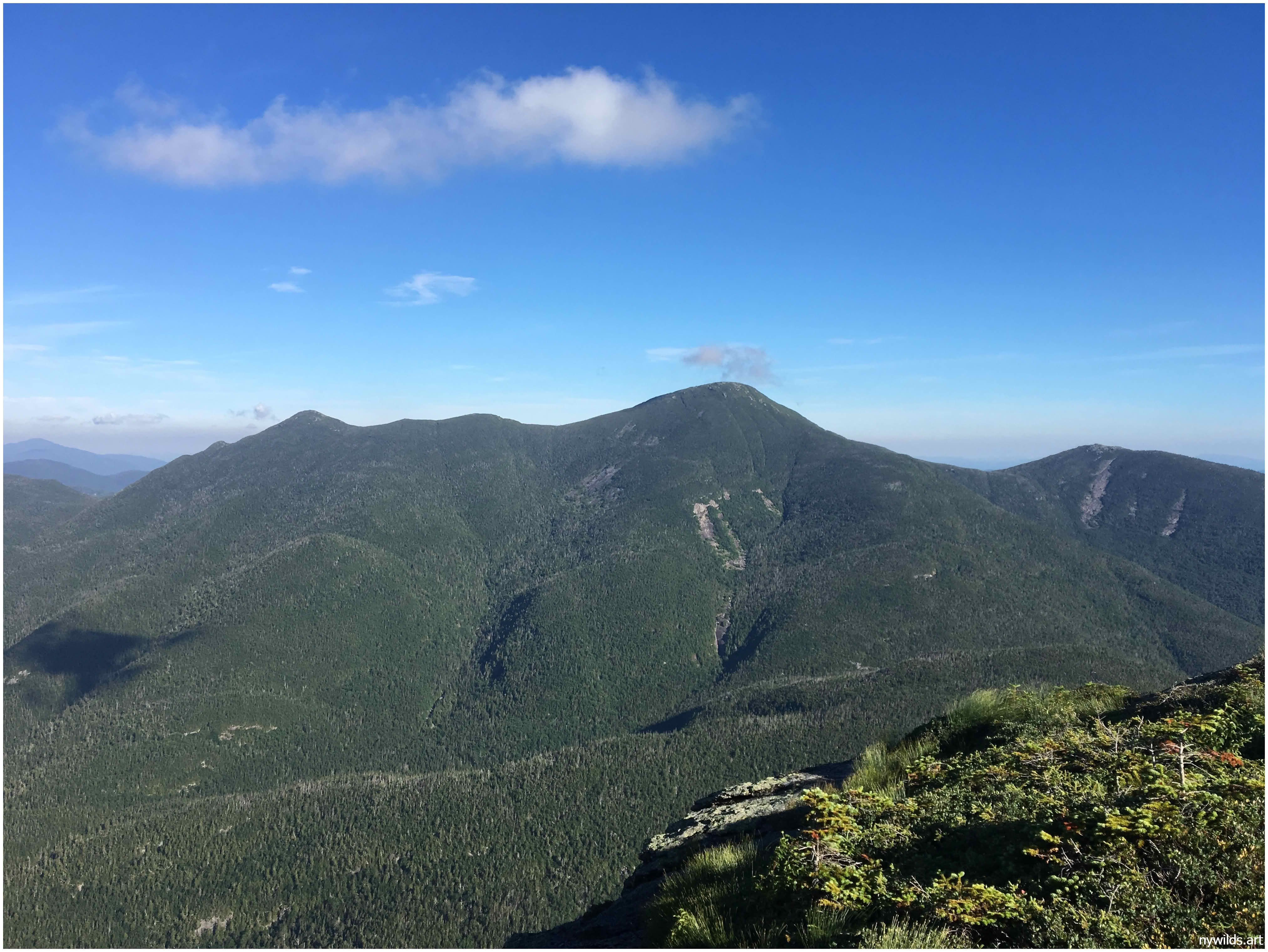Views toward Algonquin Peak and Iroquois Peak.